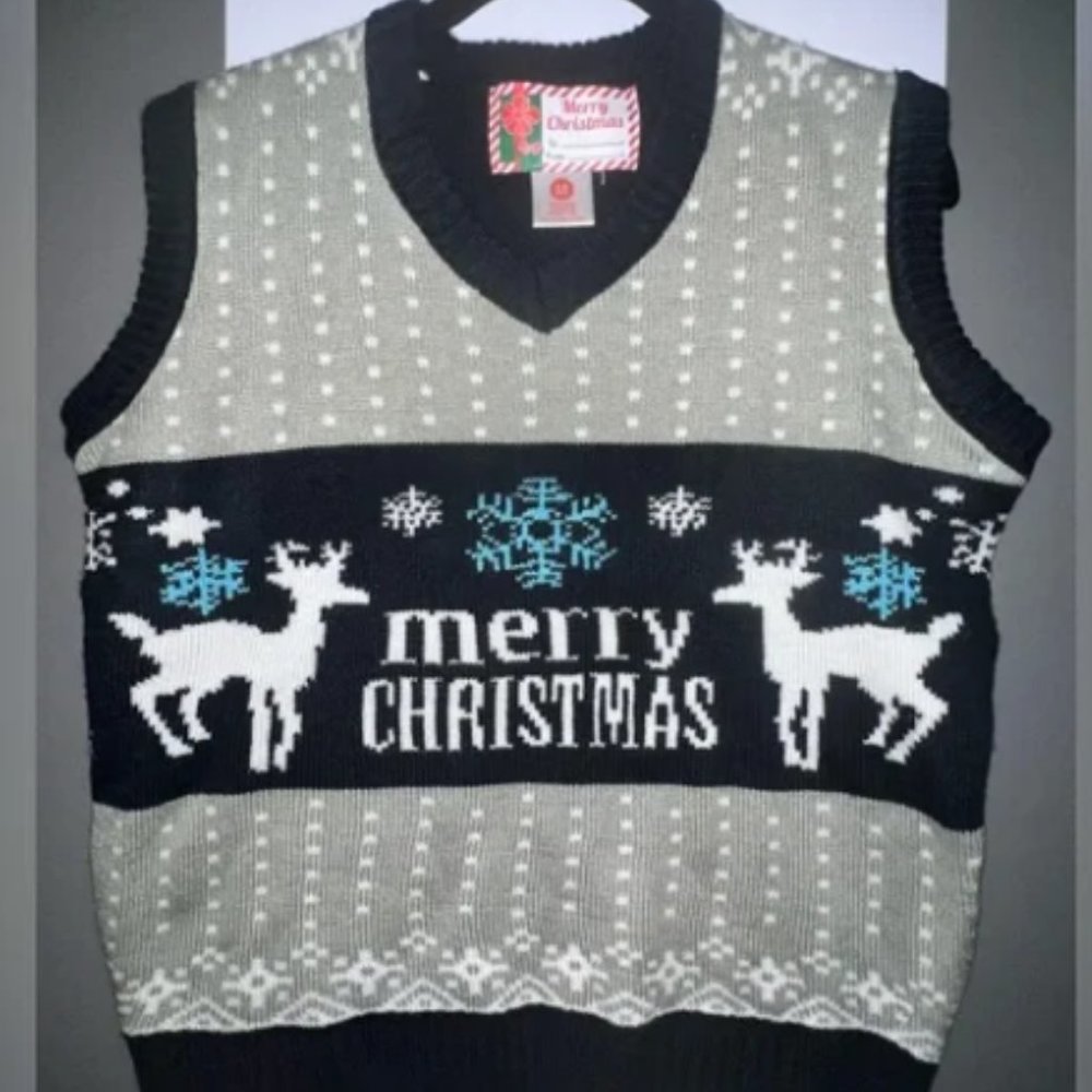 Merry Xmas Sweater Vest